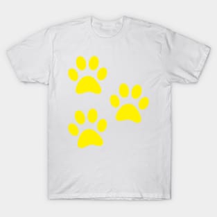 Yellow Paws T-Shirt